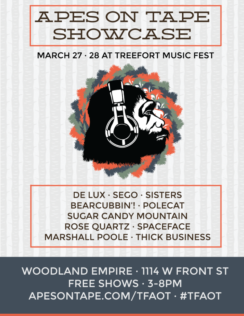 Treefort Fest 2015 Showcase Apes on Tape