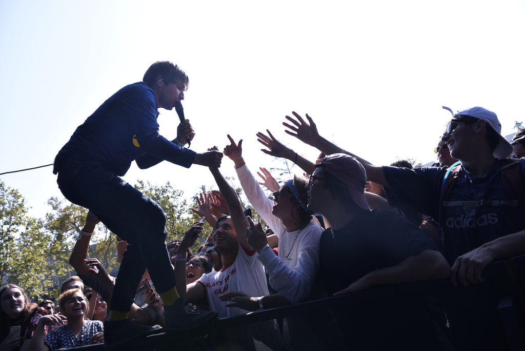 Peter, Bjorn & John at Trees Stage by Everett Fitzpatrick for FYF Fest